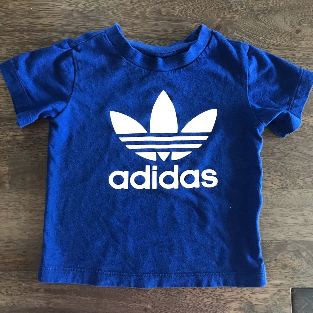 Adidas Original Trefoil Tee Infant Blue